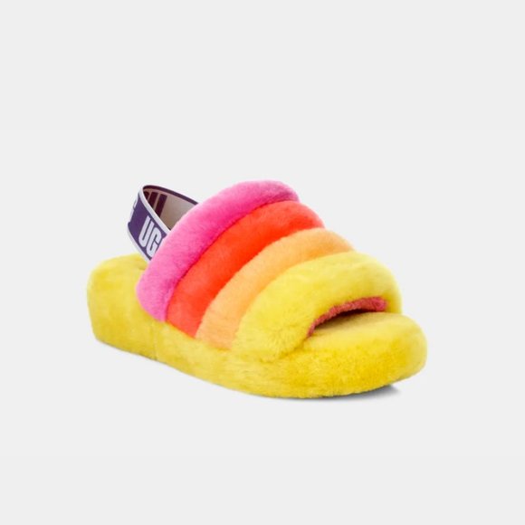 UGG Shoes - UGG Pride Fluff Yeah Slide Women and Men